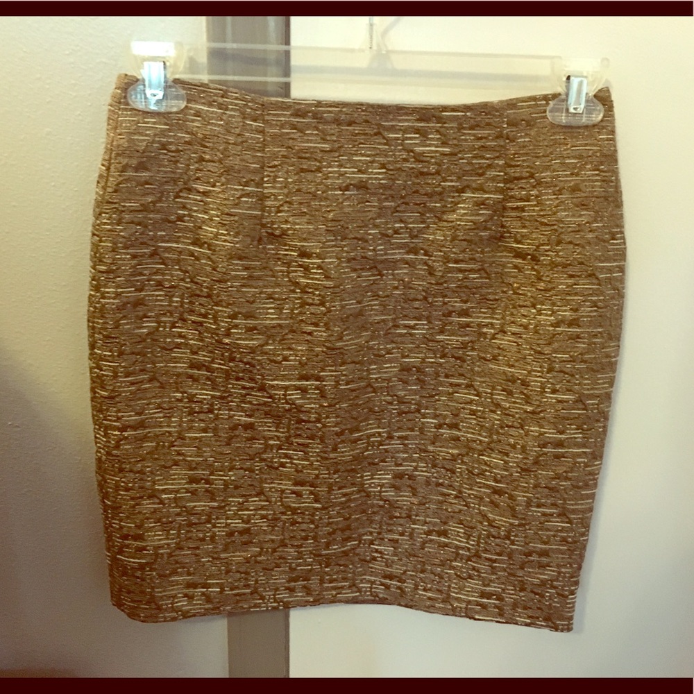 Michael Kors SHIMMER GLAM pencil skirt Size 4